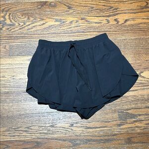 All in Motion Black Athletic Shorts with Elastic Waistband
